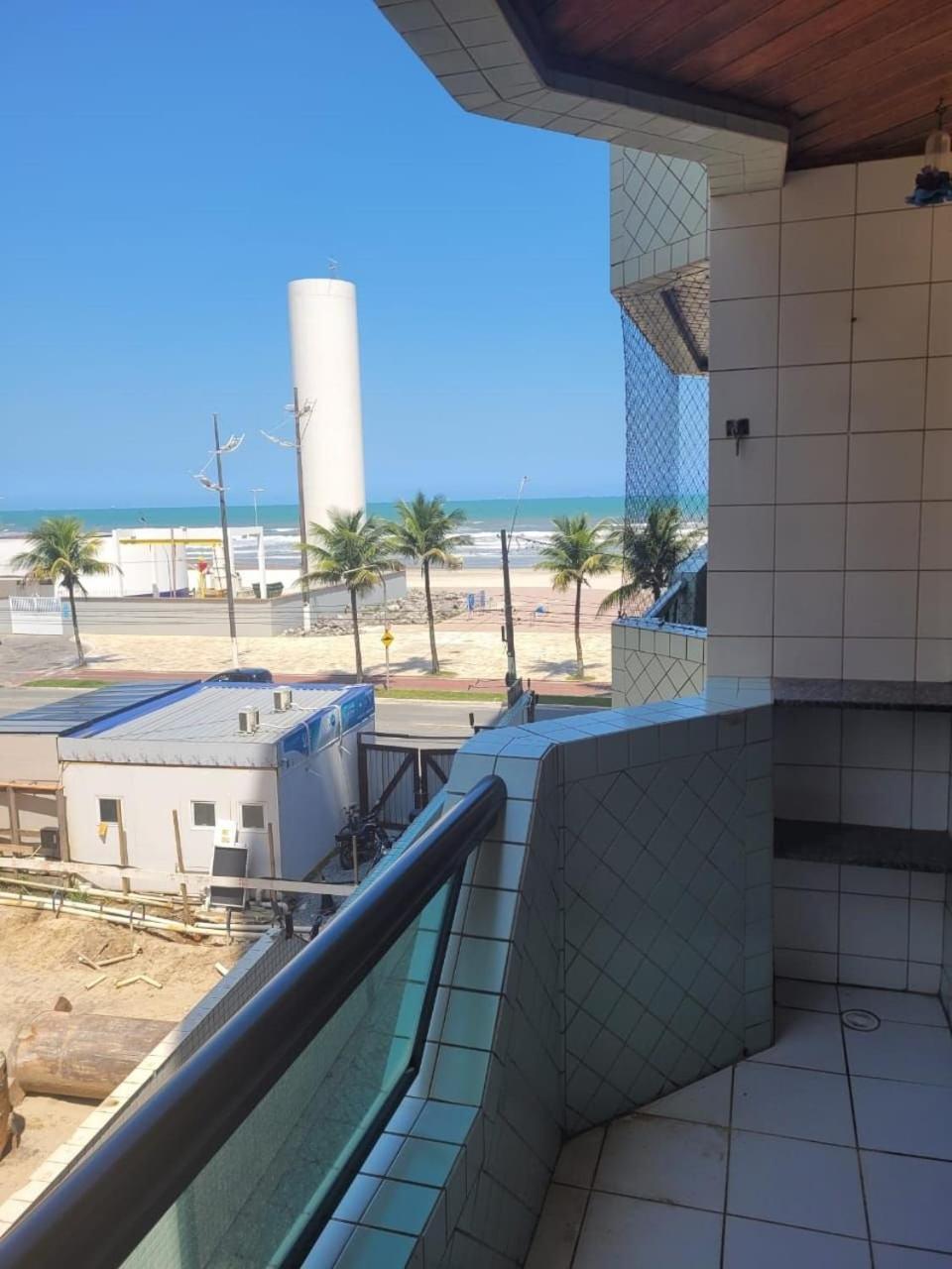 Frente Vista Mar Com Varanda Wi Fi 300Mbps E 10M Da Praia Da Tupi - Estacionamento Gratuito Praia Grande  Luaran gambar