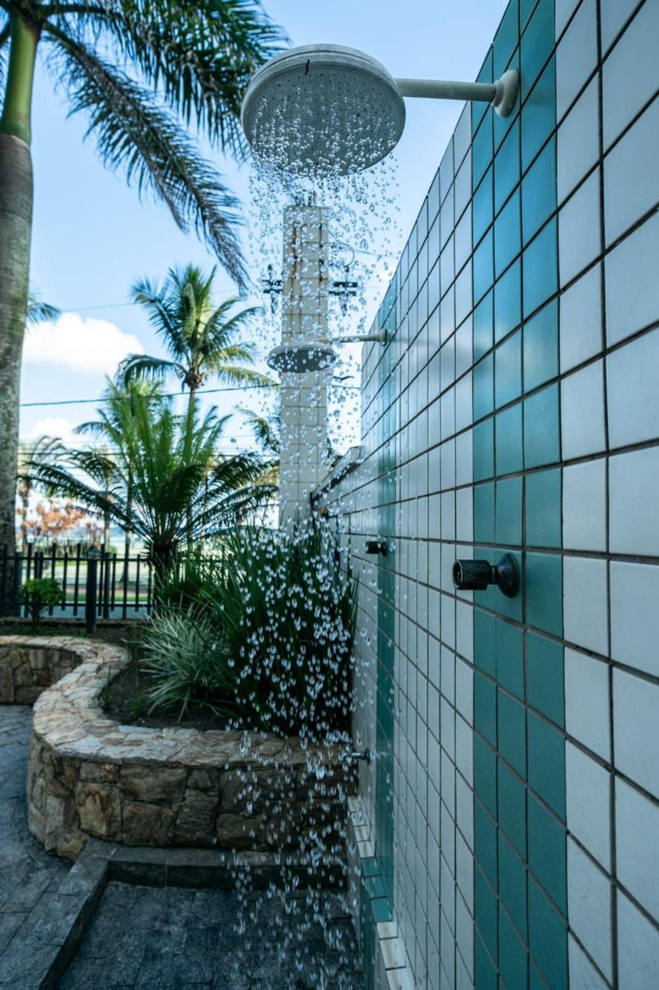 Frente Vista Mar Com Varanda Wi Fi 300Mbps E 10M Da Praia Da Tupi - Estacionamento Gratuito Praia Grande  Luaran gambar